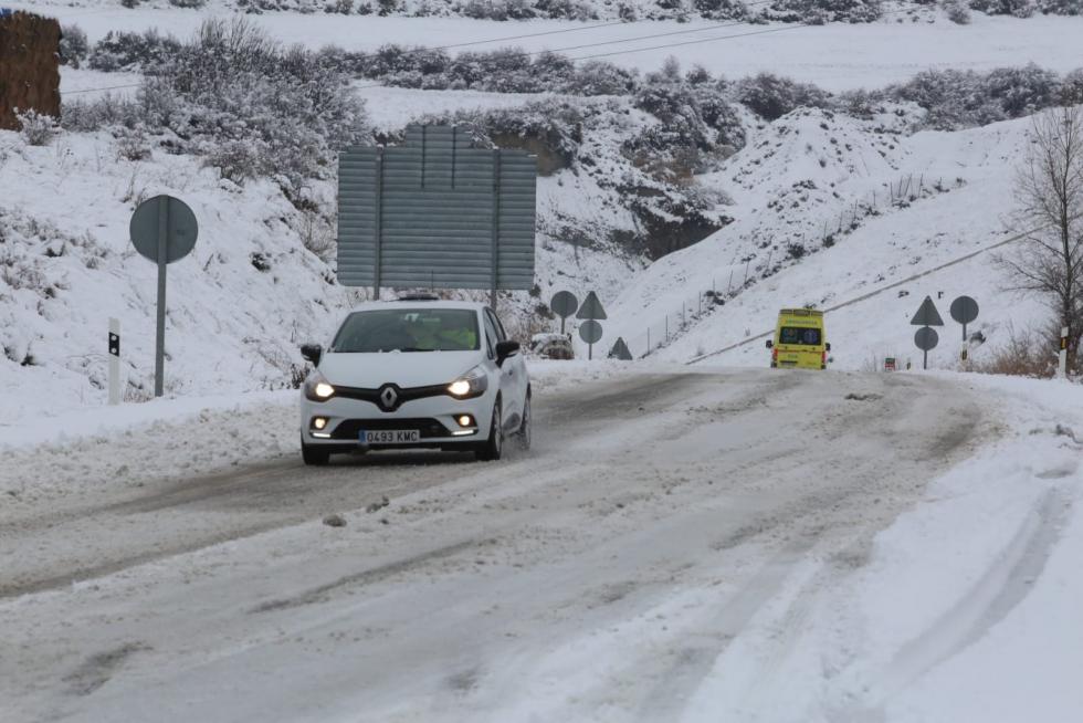 Temporal de nieve en la provincia de Huesca