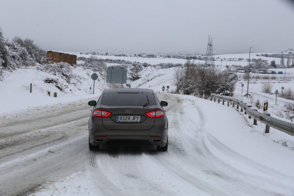 Temporal de nieve en la provincia de Huesca