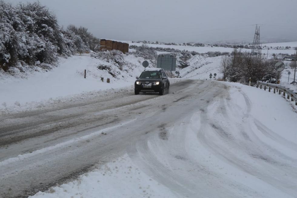 Temporal de nieve en la provincia de Huesca