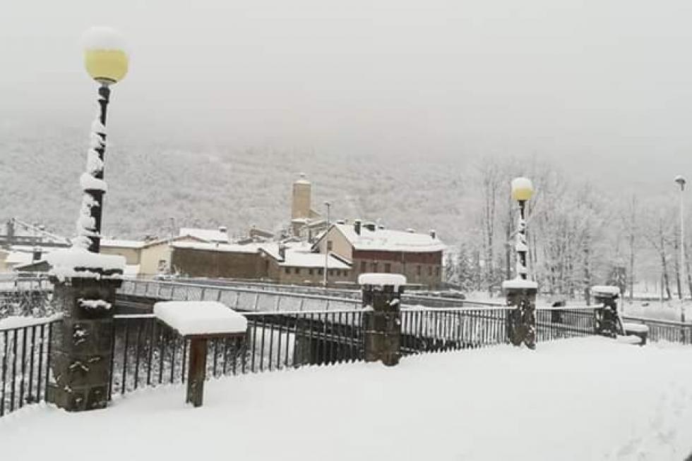 Temporal de nieve en la provincia de Huesca
