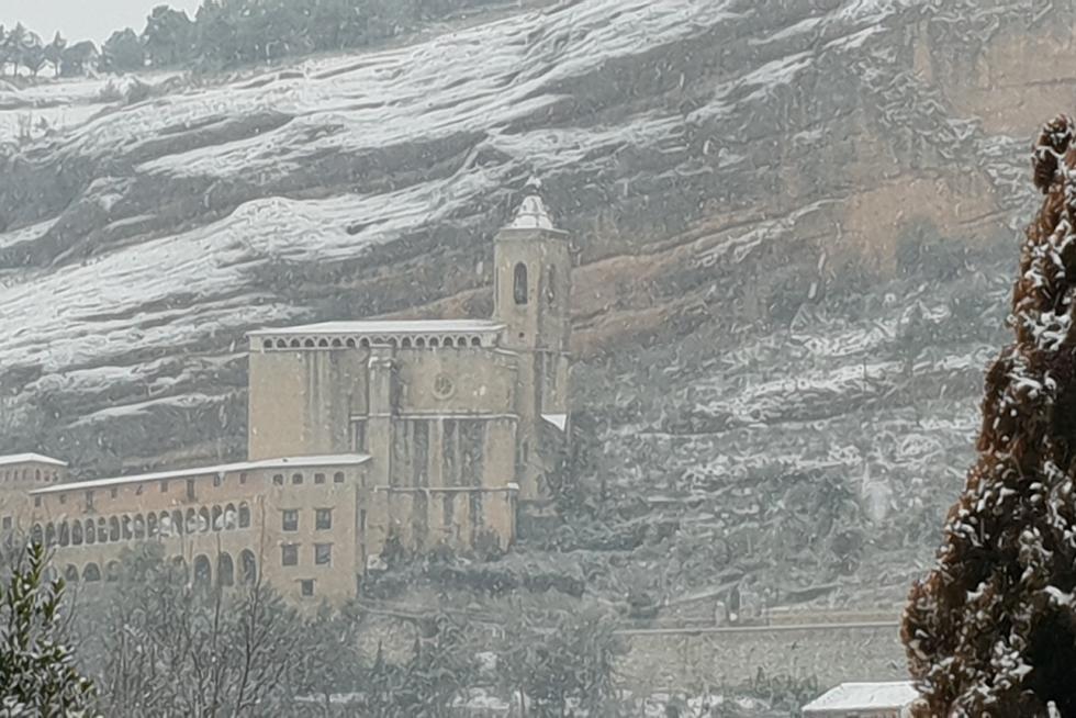 Temporal de nieve en la provincia de Huesca