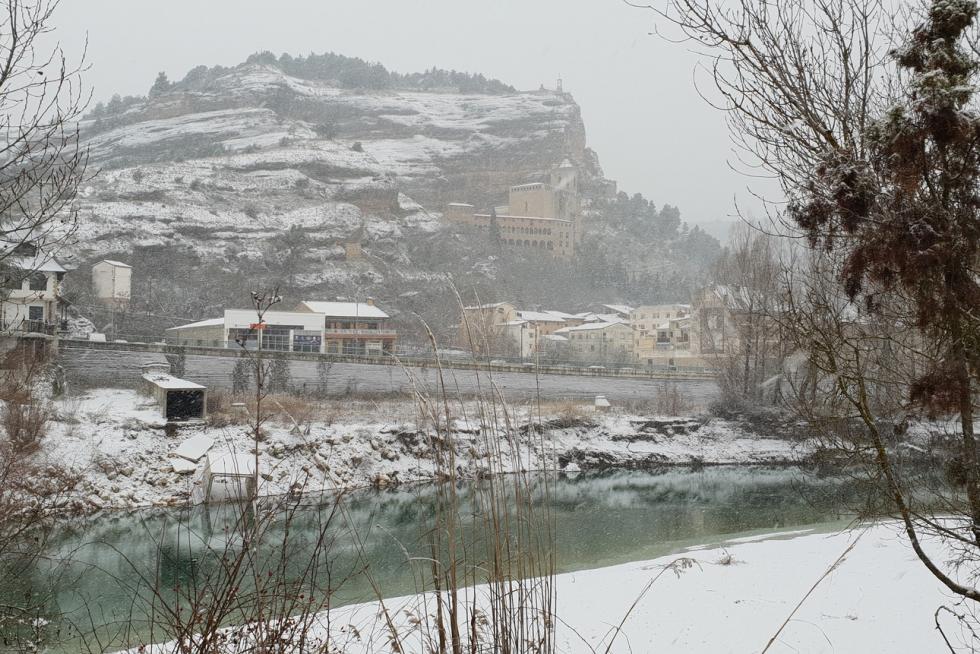 Temporal de nieve en la provincia de Huesca