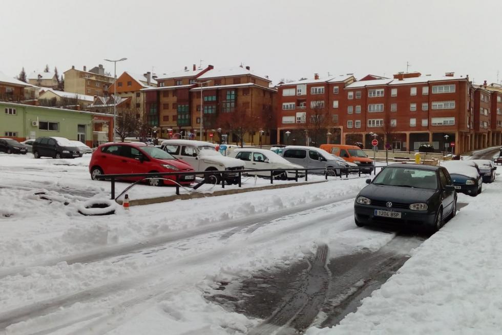 Temporal de nieve en la provincia de Huesca