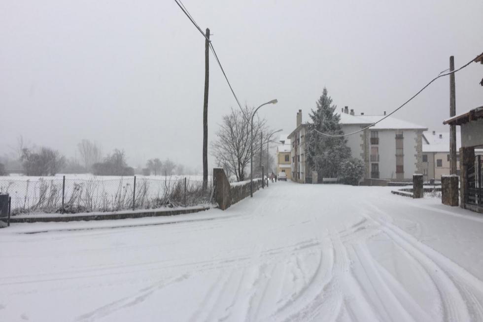 Temporal de nieve en la provincia de Huesca