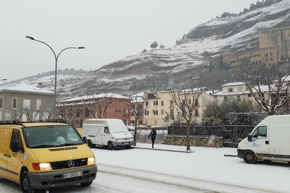 Temporal de nieve en la provincia de Huesca