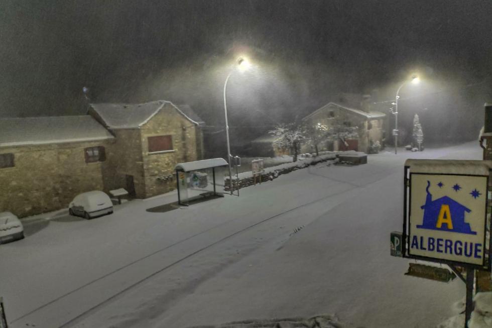 Temporal de nieve en la provincia de Huesca