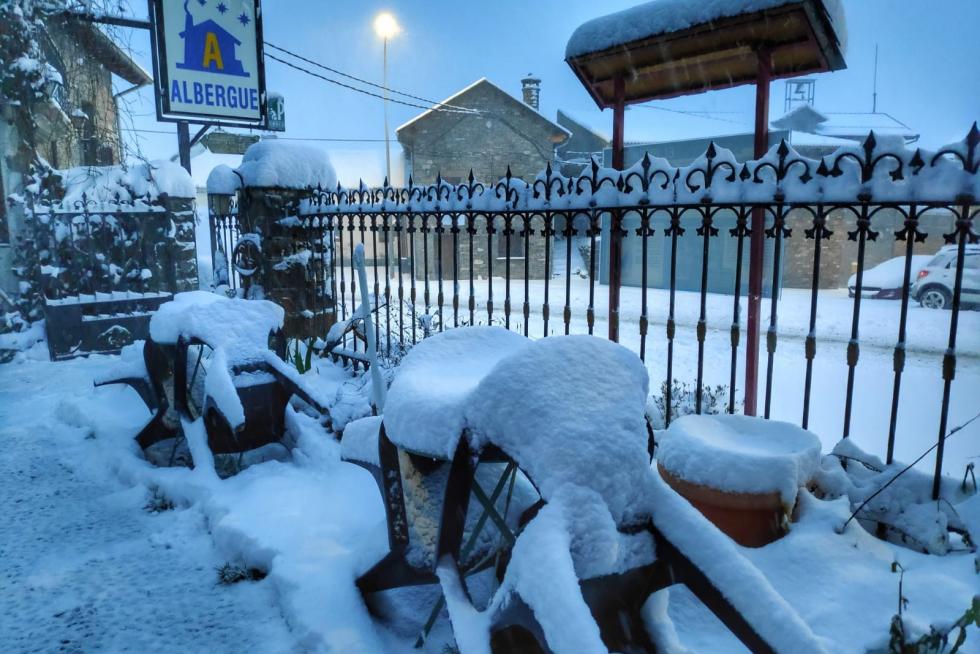 Temporal de nieve en la provincia de Huesca
