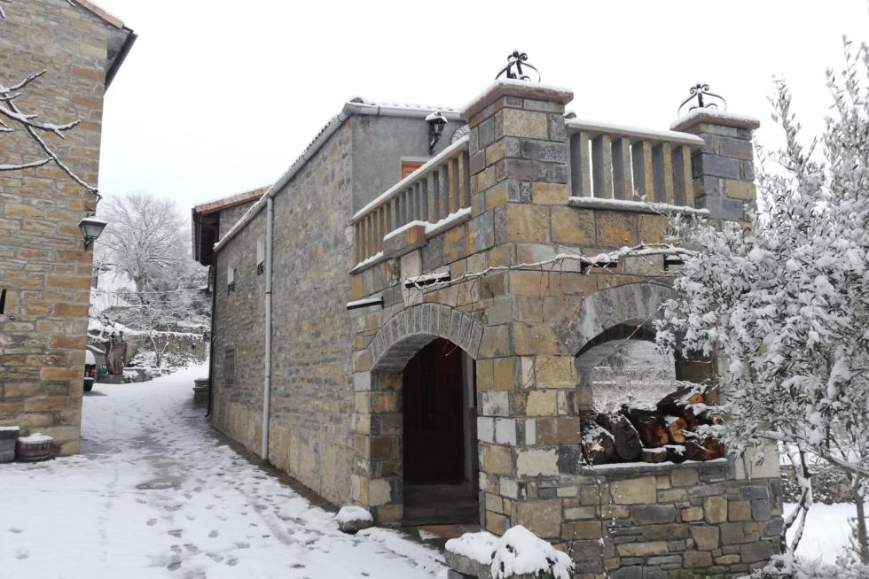 Temporal de nieve en la provincia de Huesca