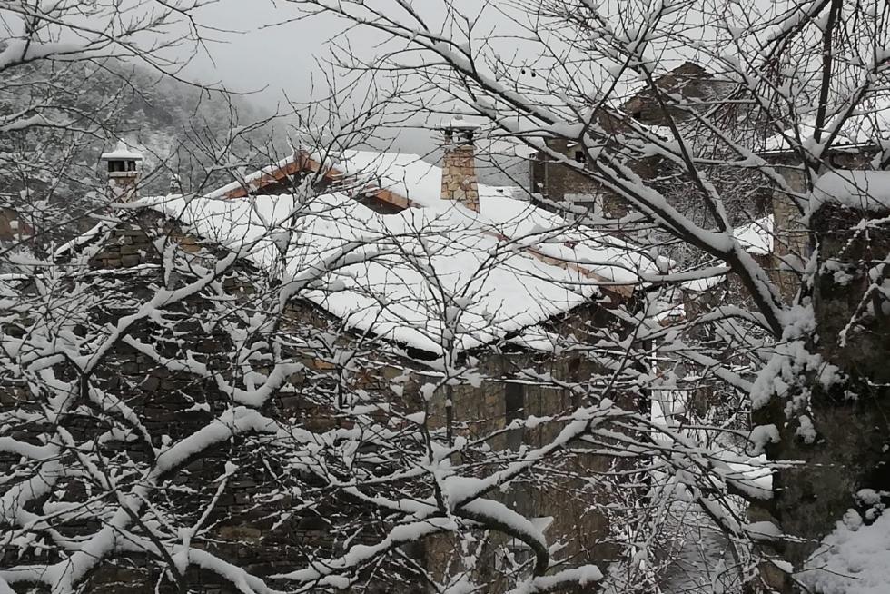 Temporal de nieve en la provincia de Huesca