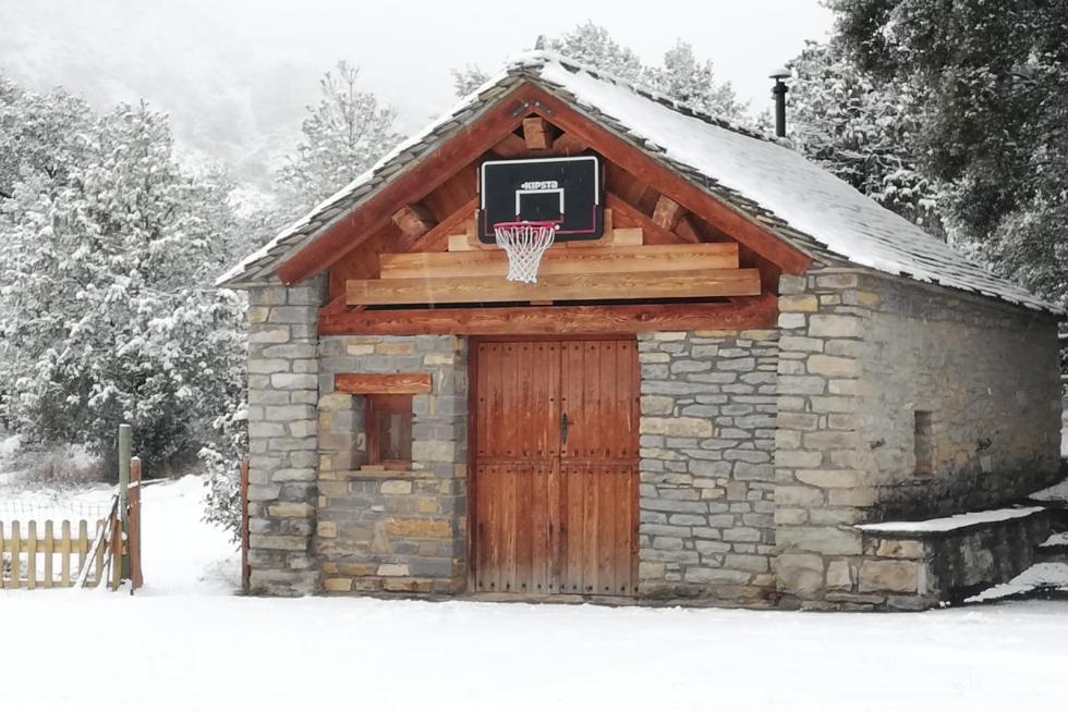 Temporal de nieve en la provincia de Huesca