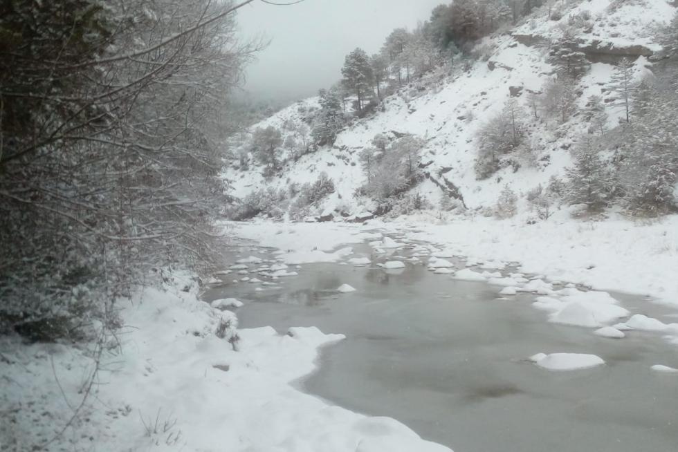 Temporal de nieve en la provincia de Huesca
