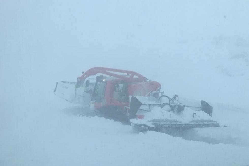 Temporal de nieve en la provincia de Huesca
