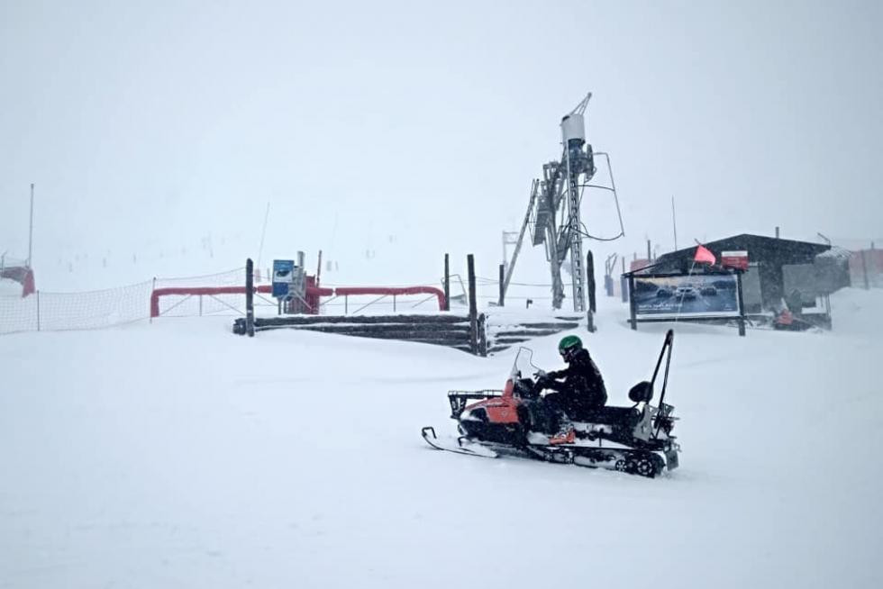 Temporal de nieve en la provincia de Huesca