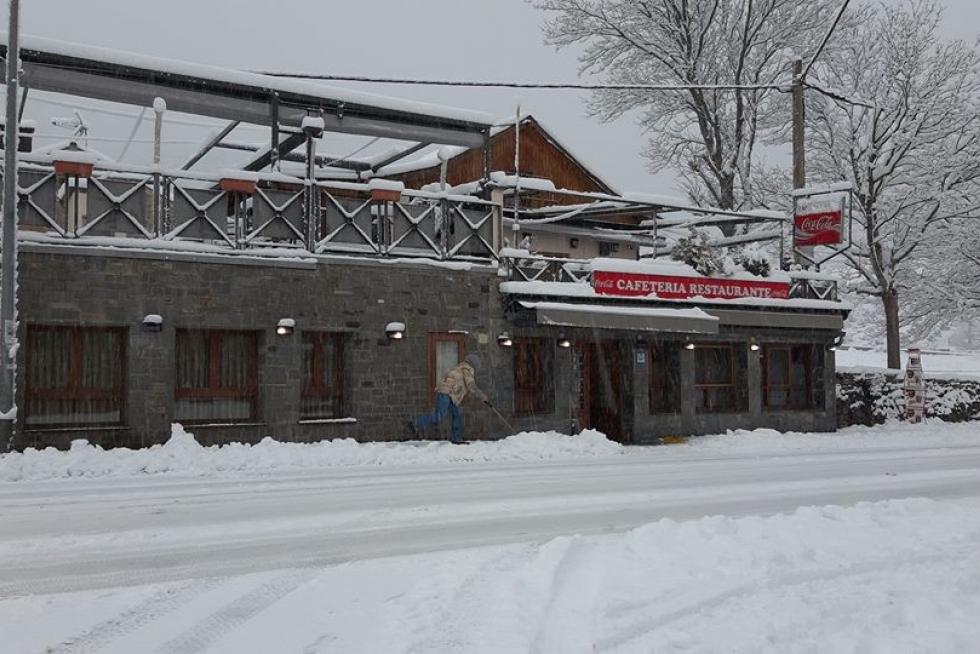 Temporal de nieve en la provincia de Huesca