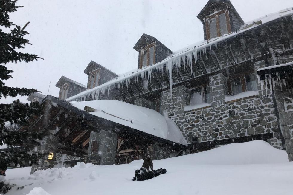 Nieve en el Alto Aragón este jueves 24 de enero