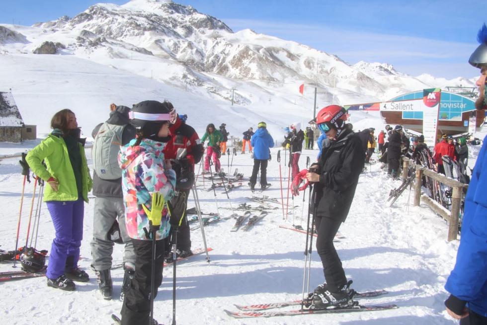 Nieve en el Alto Aragón este jueves 24 de enero