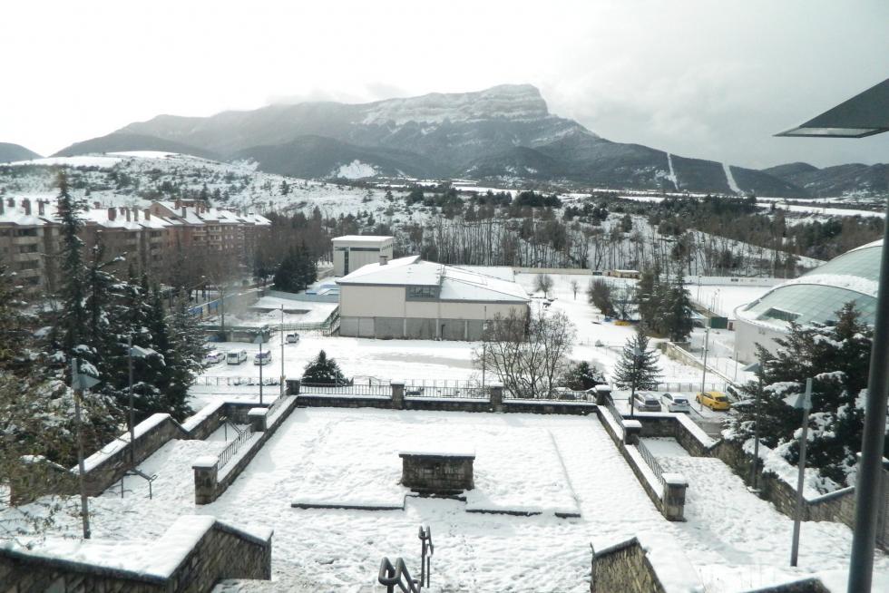 El temporal en el Alto Aragón este lunes 28 de enero