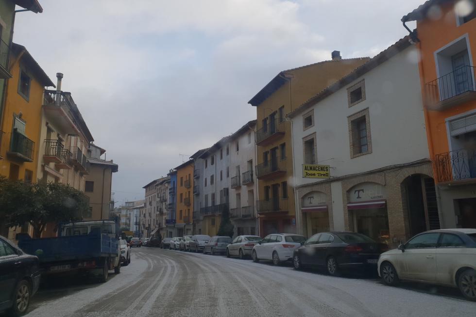 El temporal en el Alto Aragón este lunes 28 de enero