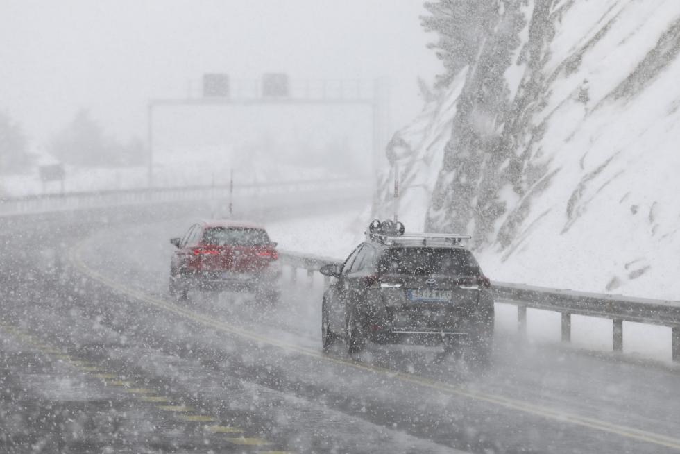 El temporal en el Alto Aragón este lunes 28 de enero