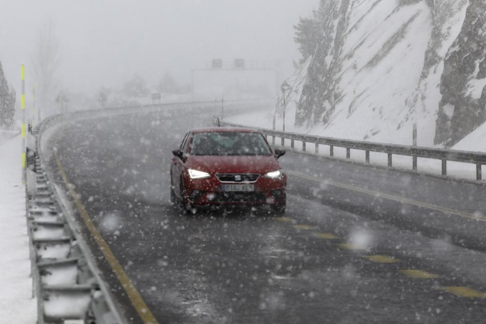 El temporal en el Alto Aragón este lunes 28 de enero