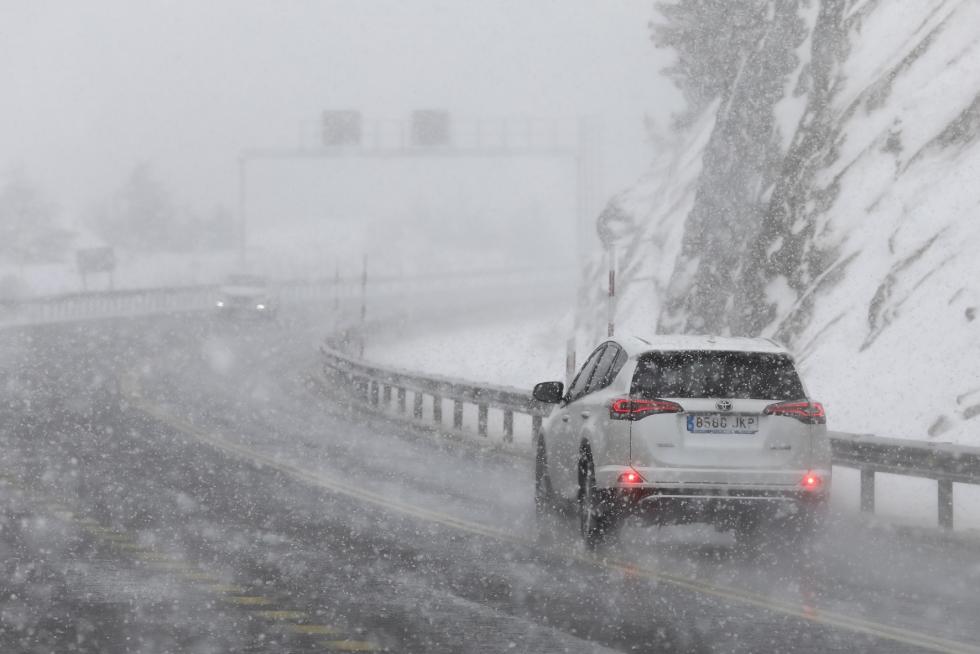 El temporal en el Alto Aragón este lunes 28 de enero