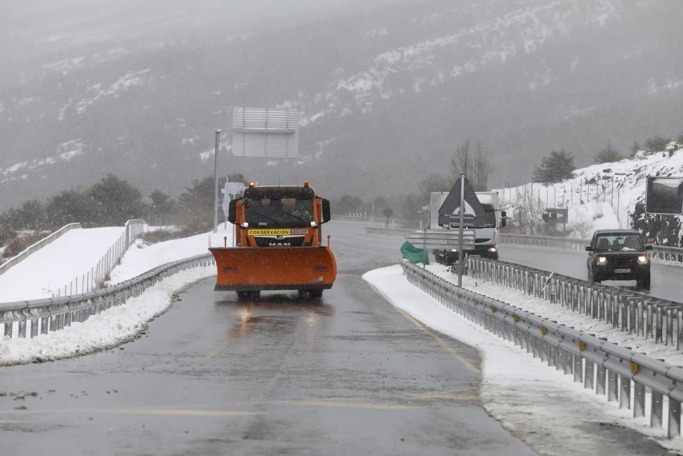 El temporal en el Alto Aragón este lunes 28 de enero