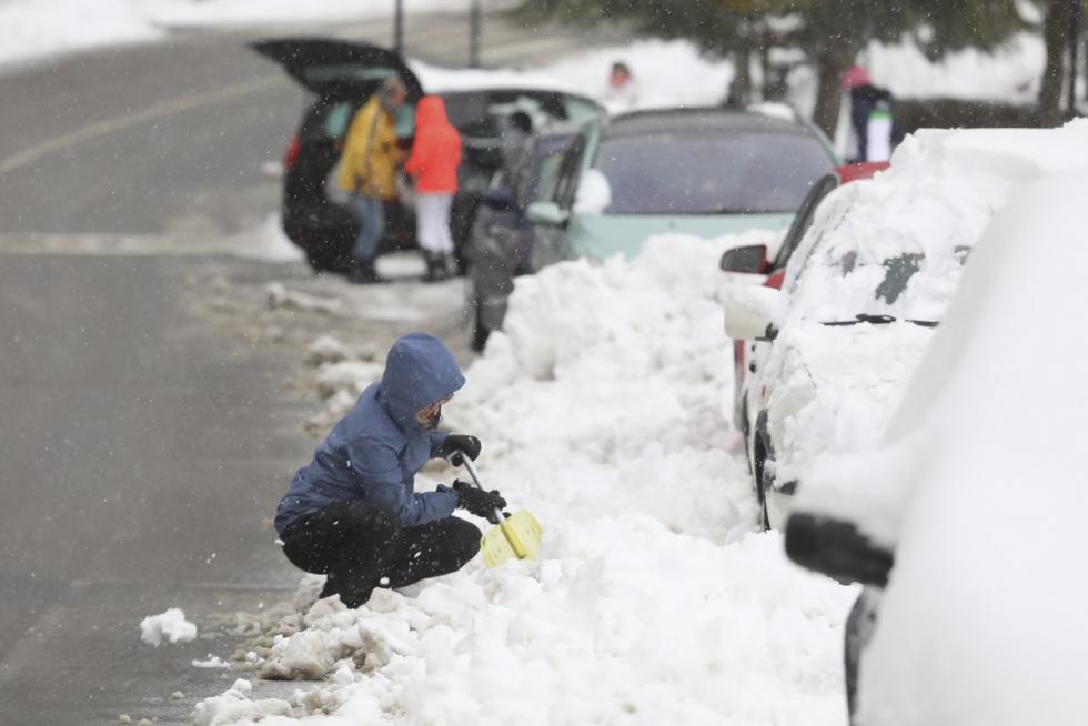 El temporal en el Alto Aragón este lunes 28 de enero