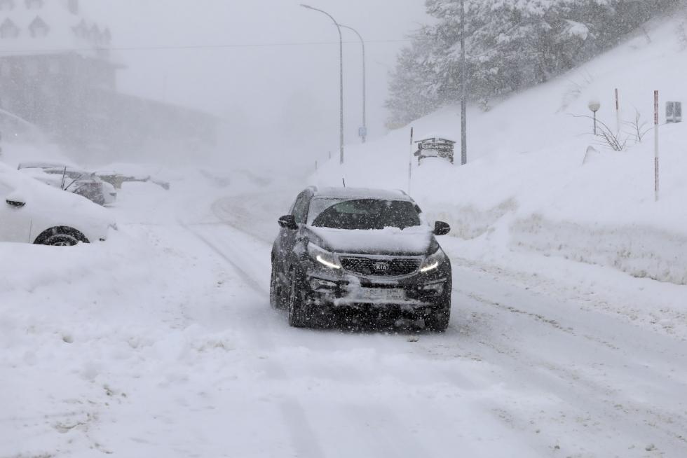 El temporal en el Alto Aragón este lunes 28 de enero