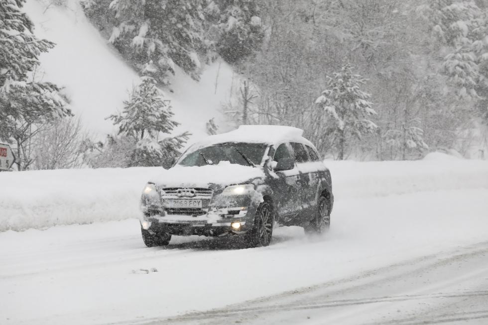 El temporal en el Alto Aragón este lunes 28 de enero