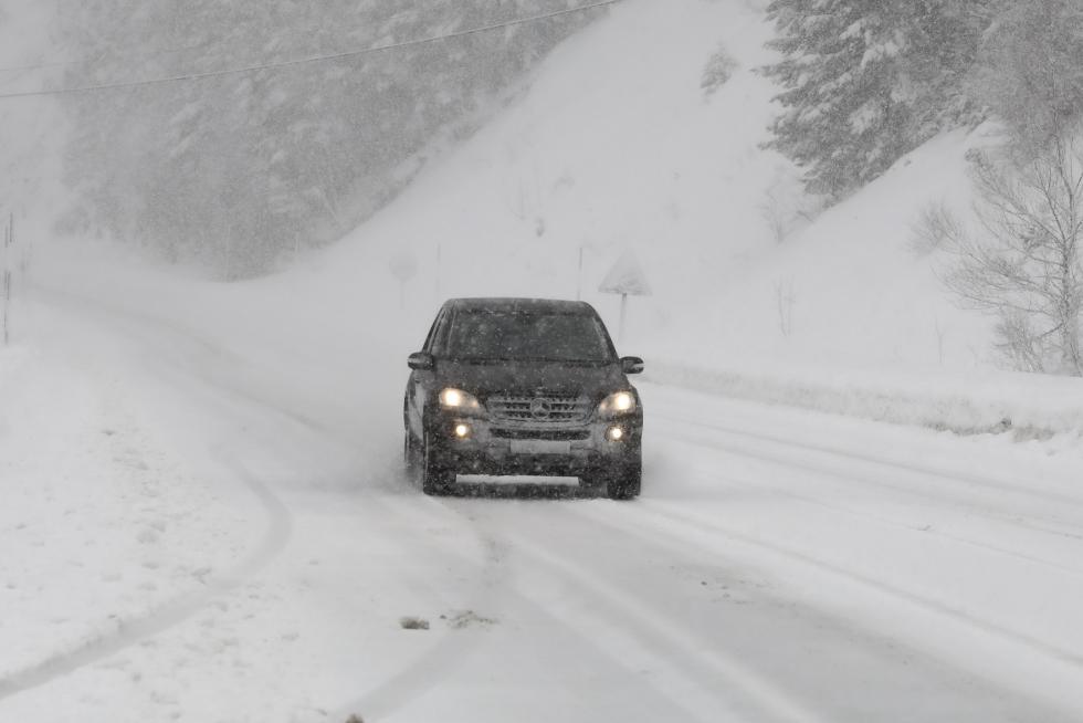 El temporal en el Alto Aragón este lunes 28 de enero