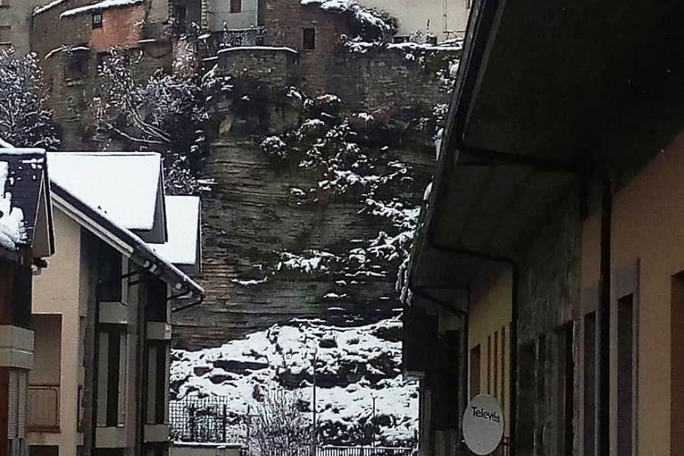 El temporal en el Alto Aragón este lunes 28 de enero