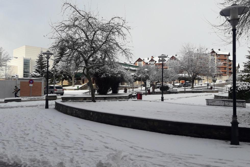 El temporal en el Alto Aragón este lunes 28 de enero