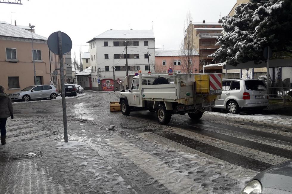El temporal en el Alto Aragón este lunes 28 de enero