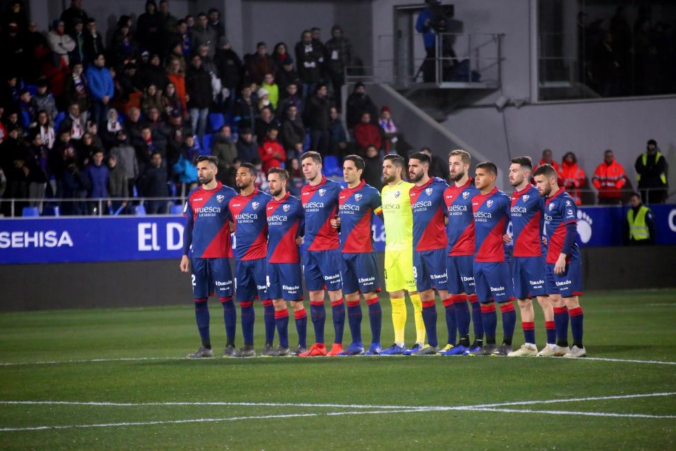 Gran victoria del Huesca ante el Valladolid (4-0)