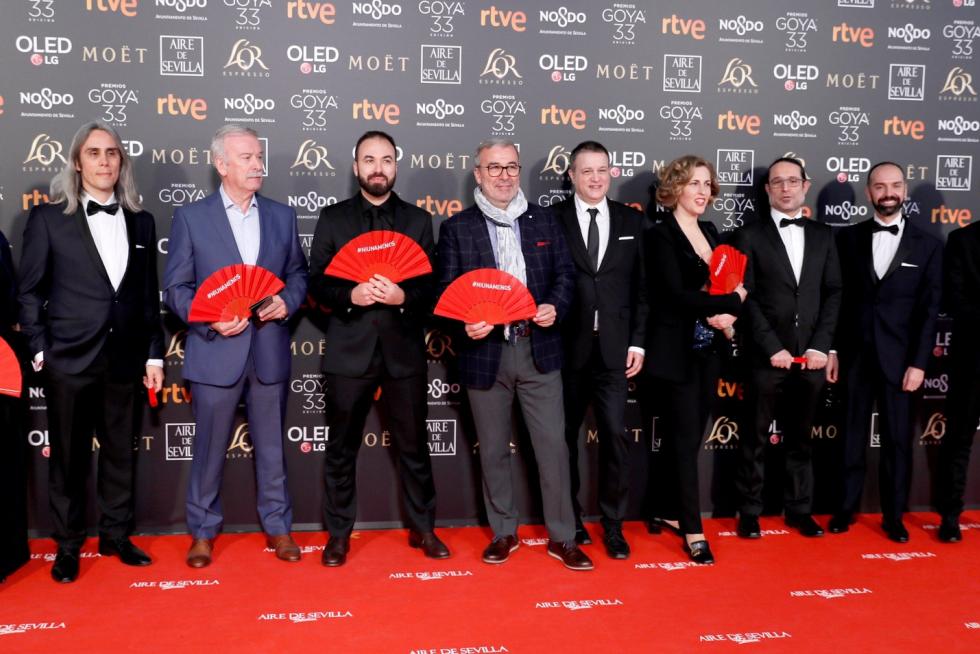 Alfombra roja y gala de los Premios Goya 2019