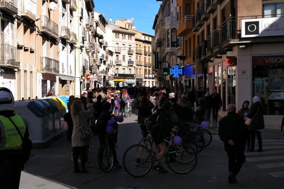 Manifestaciones del 8M en la provincia de Huesca