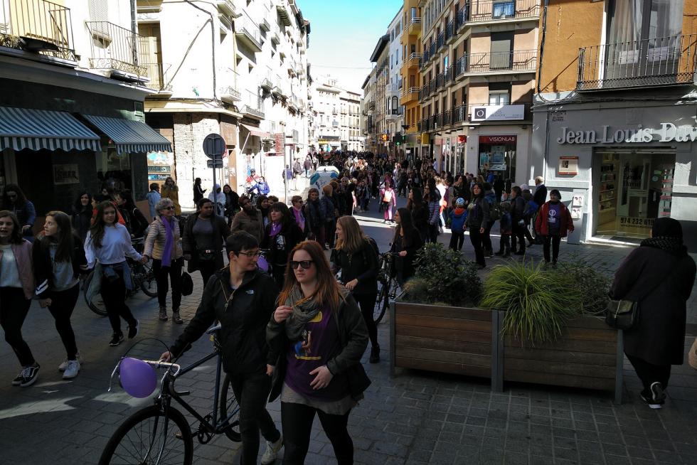 Manifestaciones del 8M en la provincia de Huesca
