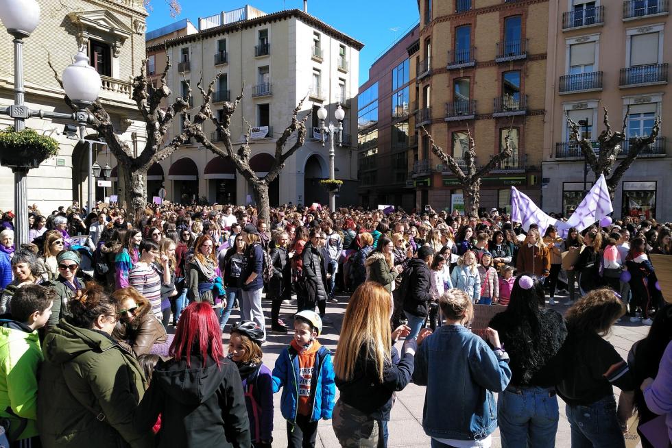 Manifestaciones del 8M en la provincia de Huesca