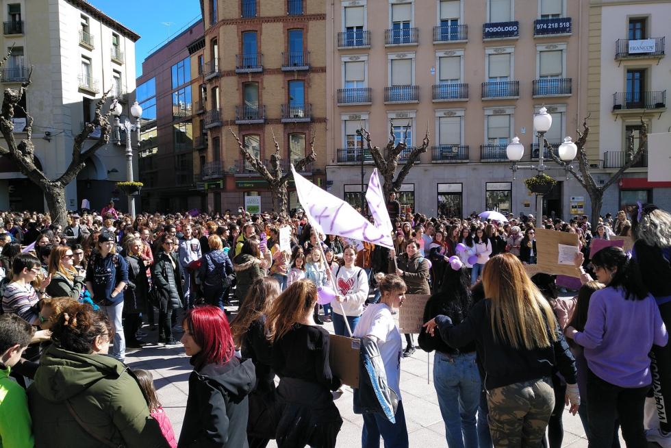 Manifestaciones del 8M en la provincia de Huesca