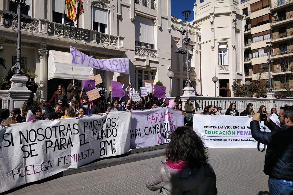 Manifestaciones del 8M en la provincia de Huesca