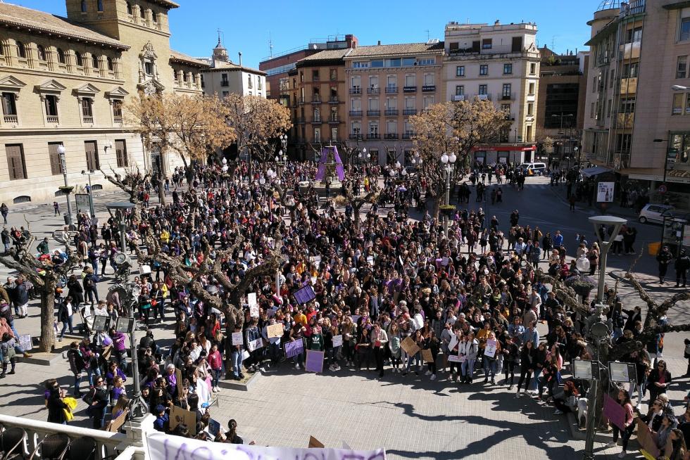 Manifestaciones del 8M en la provincia de Huesca