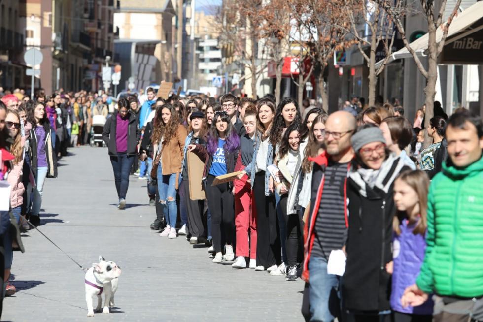 Manifestaciones del 8M en la provincia de Huesca