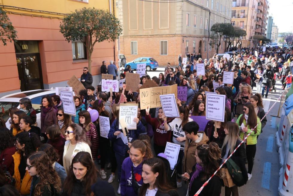 Manifestaciones del 8M en la provincia de Huesca