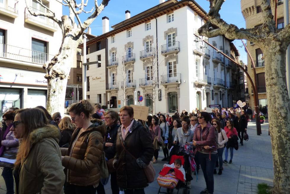Manifestaciones del 8M en la provincia de Huesca