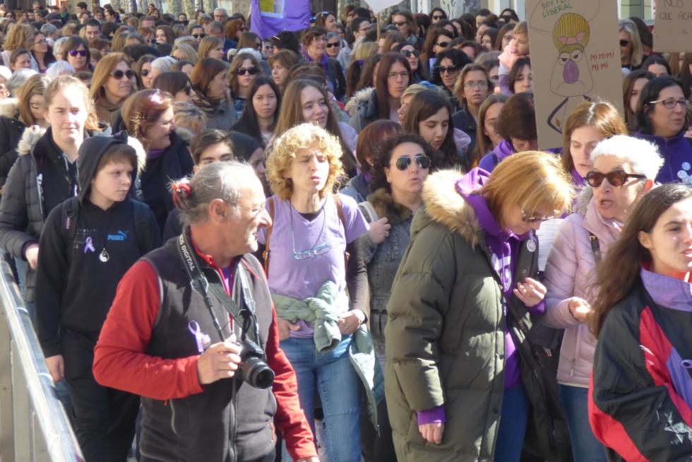 Manifestaciones del 8M en la provincia de Huesca
