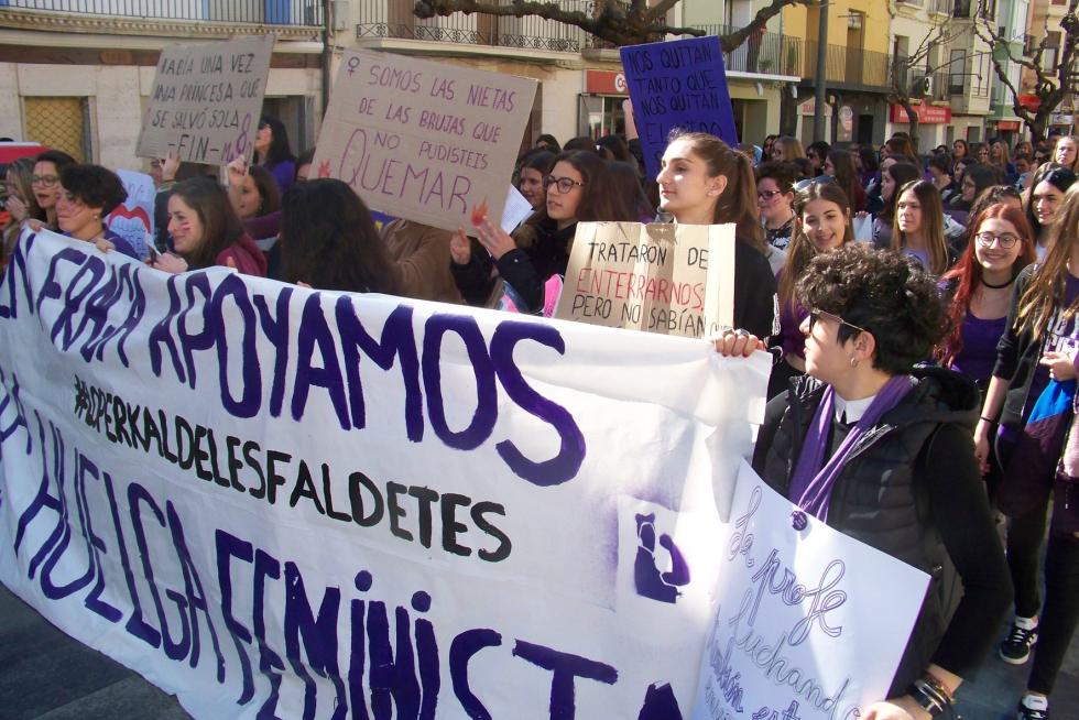 Manifestaciones del 8M en la provincia de Huesca