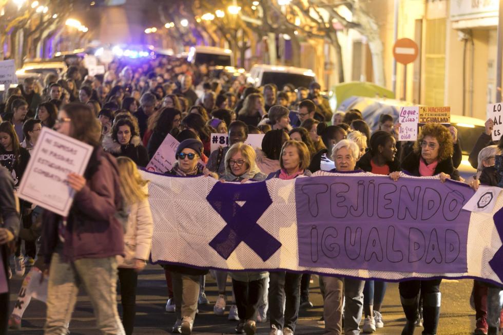 Manifestaciones del 8M en la provincia de Huesca