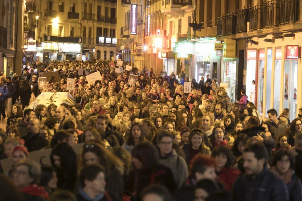 Manifestaciones del 8M en la provincia de Huesca