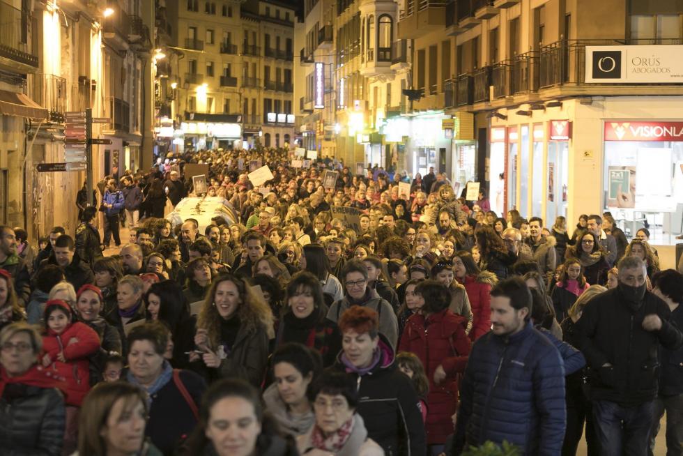 Manifestaciones del 8M en la provincia de Huesca