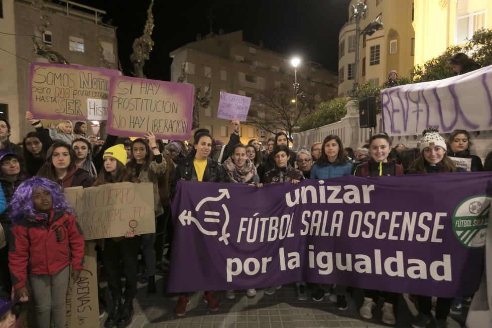 Manifestaciones del 8M en la provincia de Huesca